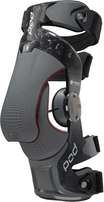 POD K8 3.0 Knee Brace Carbon (Lt) Carbon/Graphite Xl K830-CDK-LT-XL