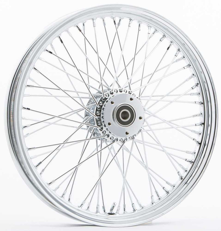 HARDDRIVE Fr 60-Spk Sd/Dd Chrome 19X2.15 Ng-Hub 1" Axl 00 Ltr 151-09632
