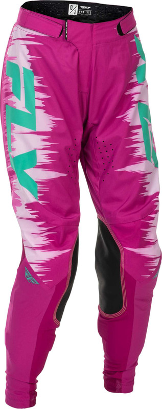 FLY RACING Women'S Lite Pants Pink/Turquoise Sz 11/12 379-63211