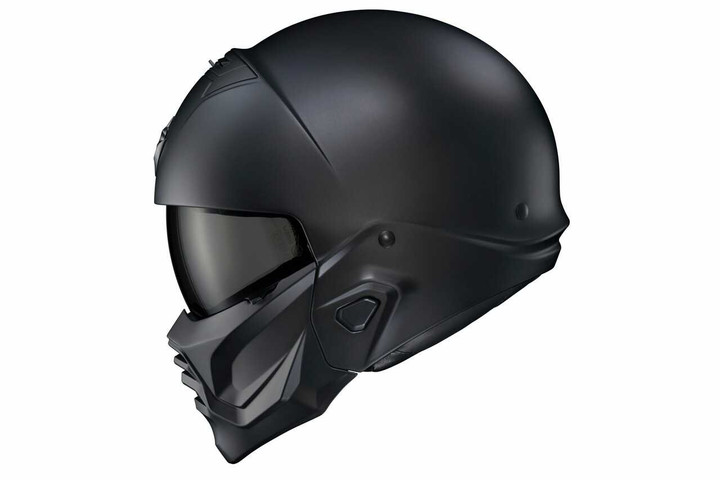 SCORPION EXO Covert 2 Open-Face Helmet Matte Black Xl CV2-0106