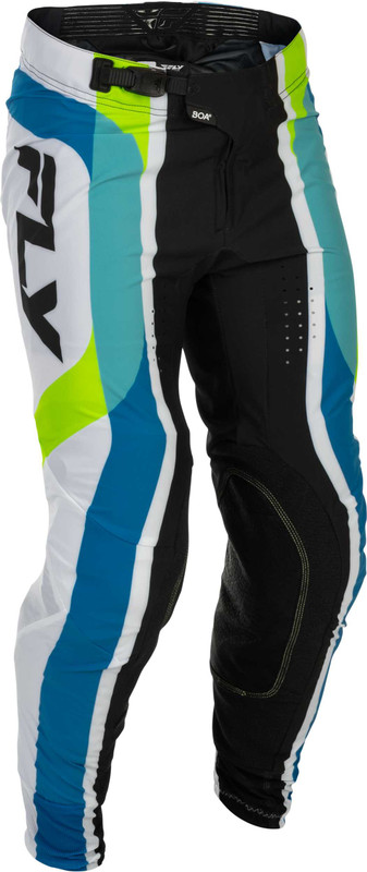 FLY RACING Lite Le Current Pants White/Lime/Blue Sz 32 379-73532