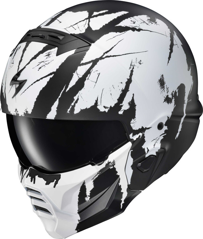 SCORPION EXO Covert 2 Open-Face Helmet Marauder 2 Lg CV2-1005