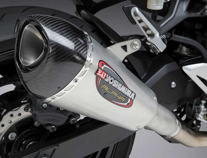 YOSHIMURA Exhaust Street Alpha-T Slip-On Ss-Ss-Cf Works 14710BP520