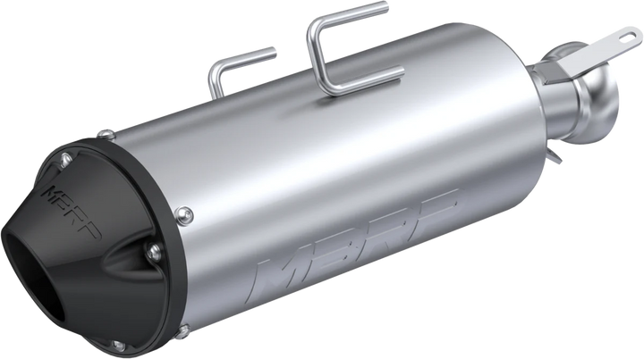 MBRP Single Slip-On System W/ 5" Performance Muffler Blk Tip AT-9542PT