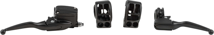 HARDDRIVE Handlebar Control Kit Blk Cable Clutch `21-23 Flh 053947