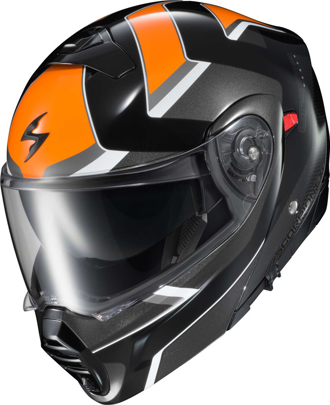 SCORPION EXO Exo-Gt930 Transformer Helmet Morph Orange Sm 93-1423