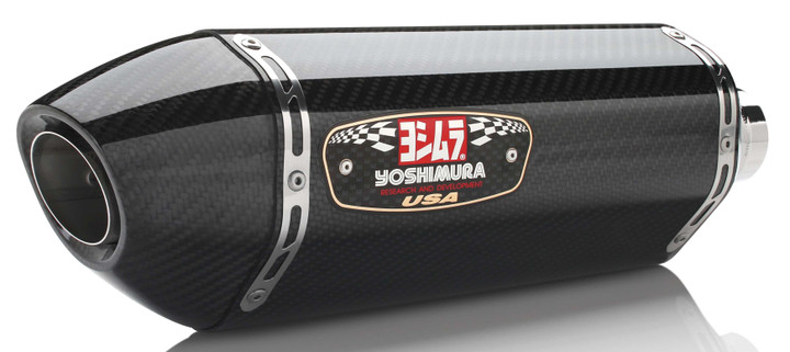 YOSHIMURA Exhaust Signature R-77 Slip-On Ss-Cf-Cf 11600E0220