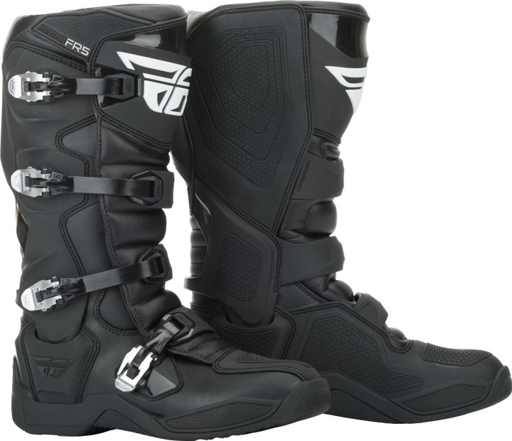 FLY RACING Fr5 Boots Black Sz 12 364-70012