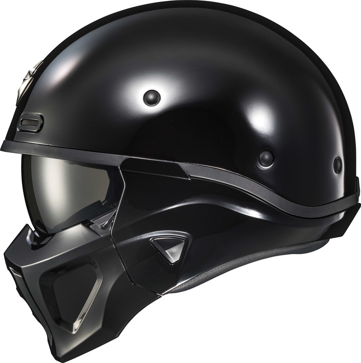 SCORPION EXO Covert X Open-Face Helmet Gloss Black 2X COX-1437