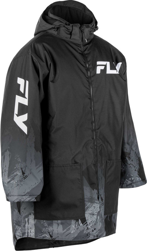FLY RACING Pit Coat Black S/M 470-4053S