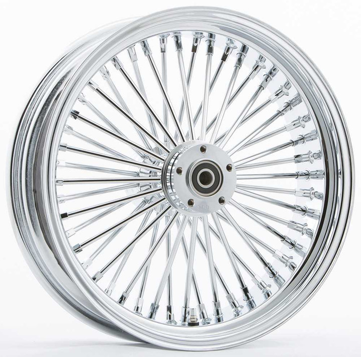 HARDDRIVE Rr 48-Spk Chrome 18X5.5 Wide-Hub 3/4" Axl 00 Ltr 051-0557