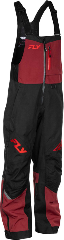 FLY RACING Women'S Carbon Bibs Merlot/Red Sm 470-5214S