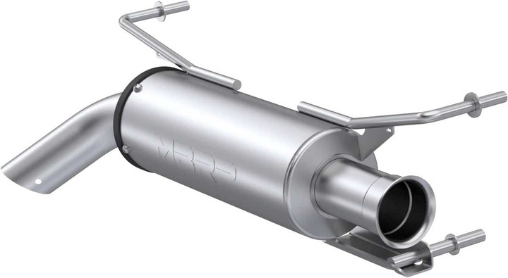 MBRP Single Slip-On System W/ 5" Performance Muffler Chrome AT-9536PT