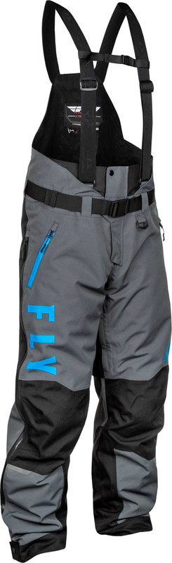 FLY RACING Carbon Bib Grey/Blue 2X 470-62052X