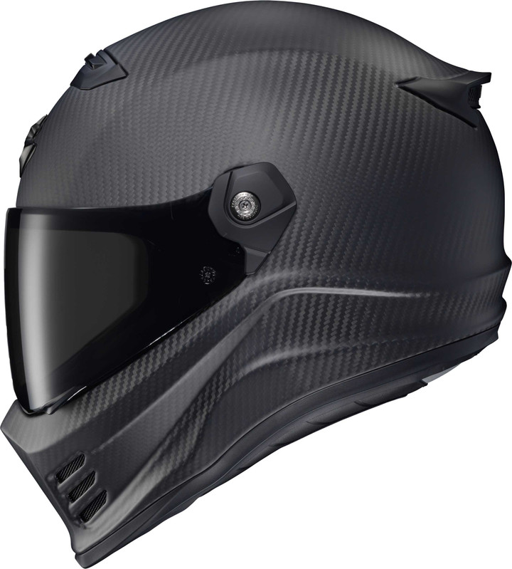 SCORPION EXO Covert Fx Carbon Full Face Helmet Matte Black Xl CFC-0106