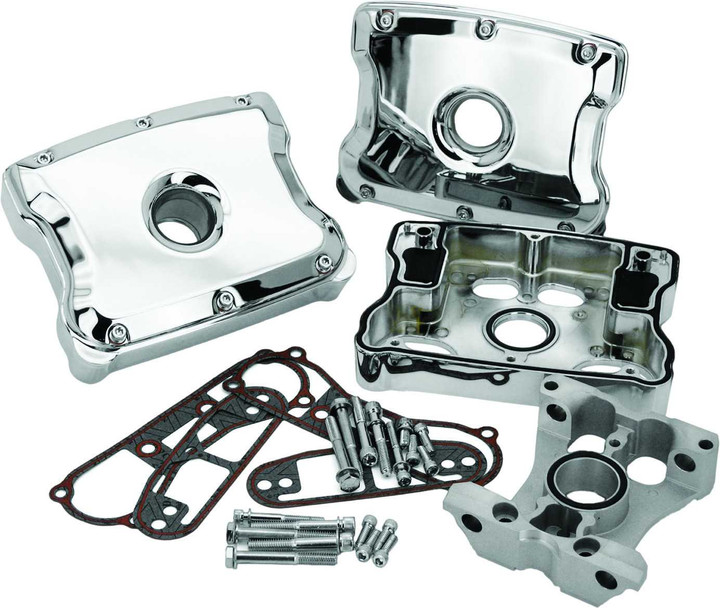 HARDDRIVE Rocker Box Kit Evo 84-99 Chrome Pair 037025