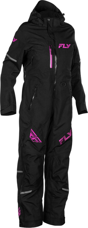 FLY RACING Women'S Cobalt Shell Monosuit Black/Fuschia Sm 470-4365S
