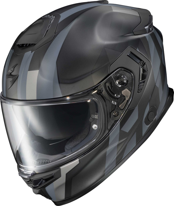 SCORPION EXO Exo-Eclipse Full Face Helmet Pivot Phantom Lg ECL-1005