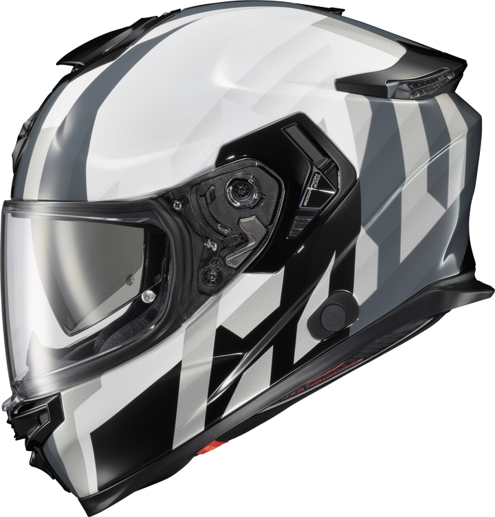 SCORPION EXO Exo-Eclipse Full Face Helmet Pivot White Xl ECL-1016