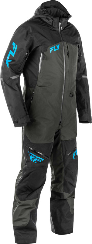 FLY RACING Incline Monosuit Black/Grey/Blue Sm 470-4381S