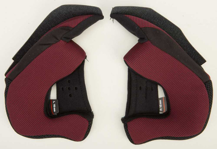 GMAX Cheek Pads 15Mm Xl Stock Of-77 G077013