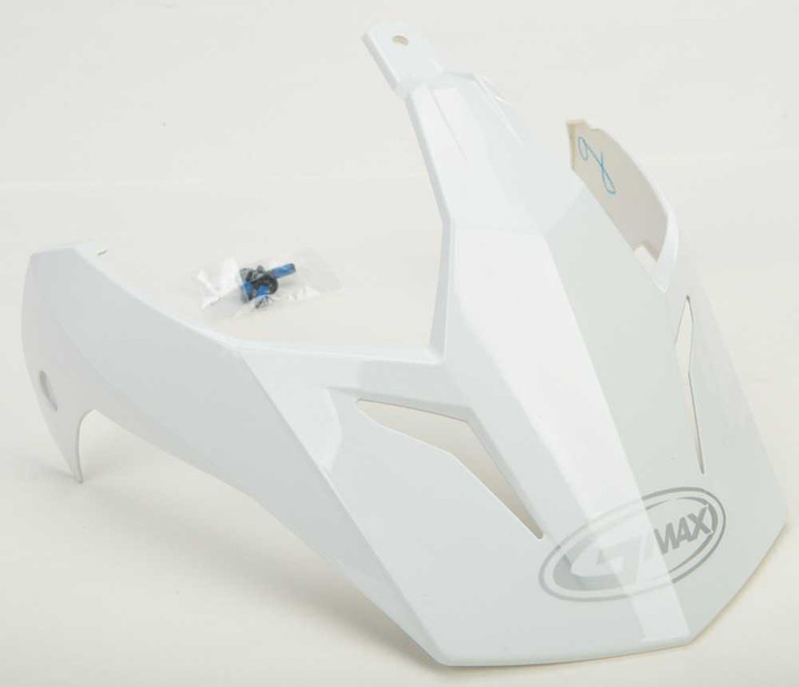 GMAX Visor W/Screws White Gm-11 G011063