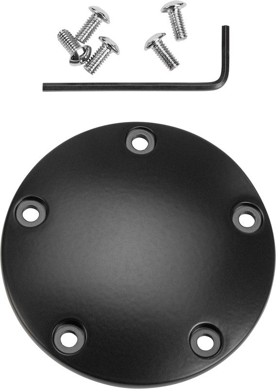 HARDDRIVE Point Cover Satin Black 99-17 Twin Cam 37-035SB