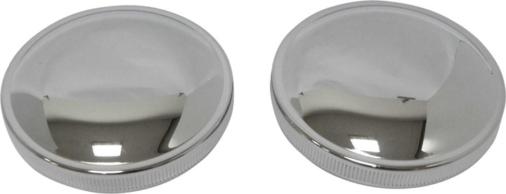 HARDDRIVE Cam Style Gas Cap Set Chrome 75-005