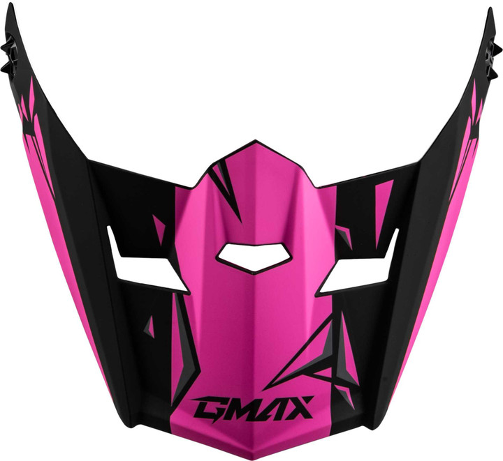 GMAX Youth Mx-46Y Unstable Visor Matte Black/Pink Ys-Yl G0466172