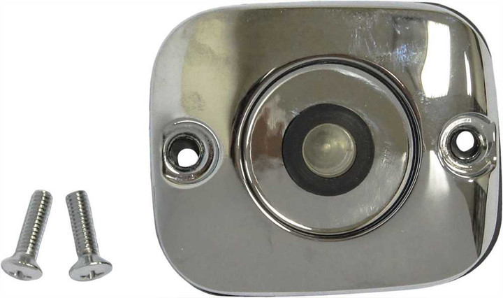 HARDDRIVE Master Cyl Cover 96-06 Chrome 29-063