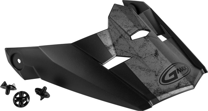 GMAX Visor W/Screws Dominant Mx-46 Matte Black/Grey Md-2X G046896