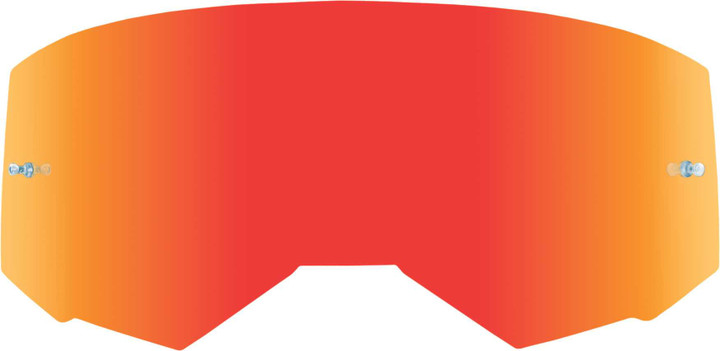 FLY RACING Single Lens W/Post Adult Red Mirror/Smoke FLA-034