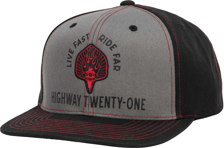 HIGHWAY 21 Ranger Hat Black/Grey 489-2008