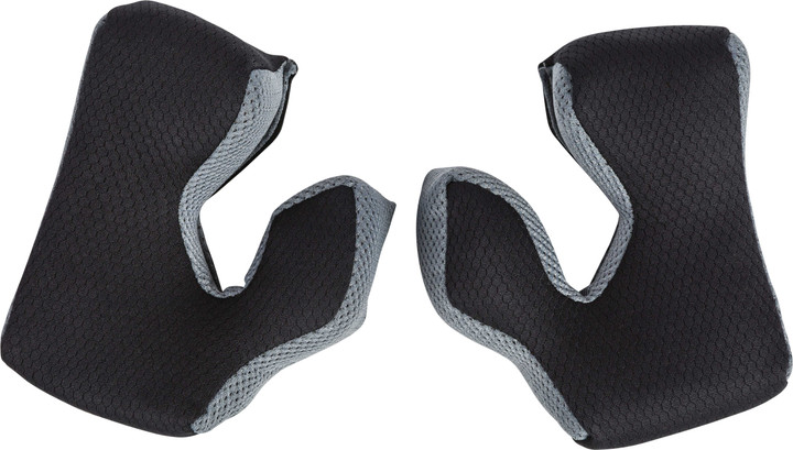 FLY RACING Formula Cheek Pad Black/Cool Grey Xl 55Mm 73-47222X