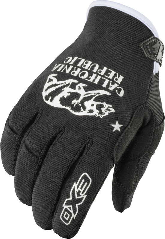 SCORPION EXO Moto-Flex Gloves Golden State Black/White 3X G48-038