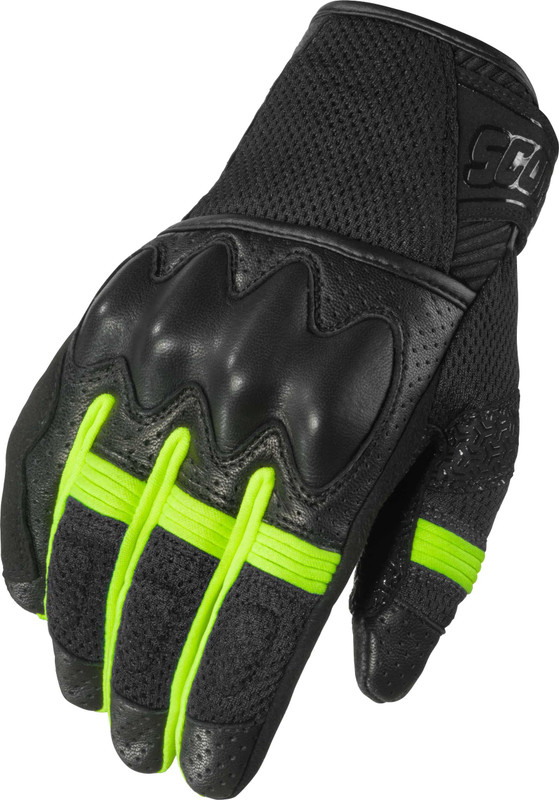 SCORPION EXO Cool Hand Pro Gloves Black/Hi-Viz Xs G21-062