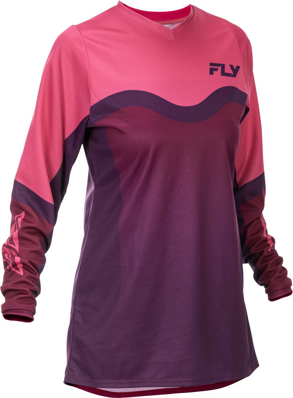 FLY RACING Women'S F-16 Jersey Pink/Mauve Lg 379-821L