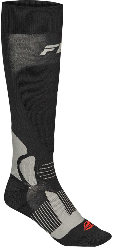 FLY RACING Snow Heavyweight Wool Sock Black Sm/Md 350-0570S