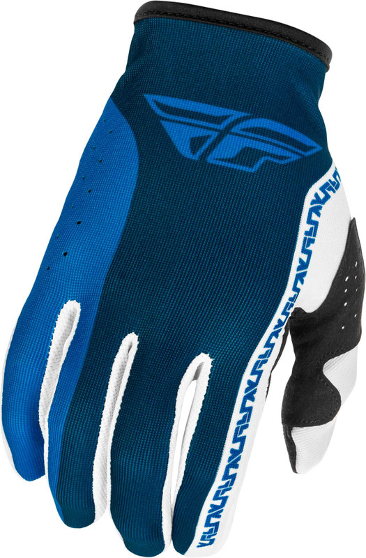 FLY RACING Lite Gloves Blue/White 2X 379-7122X