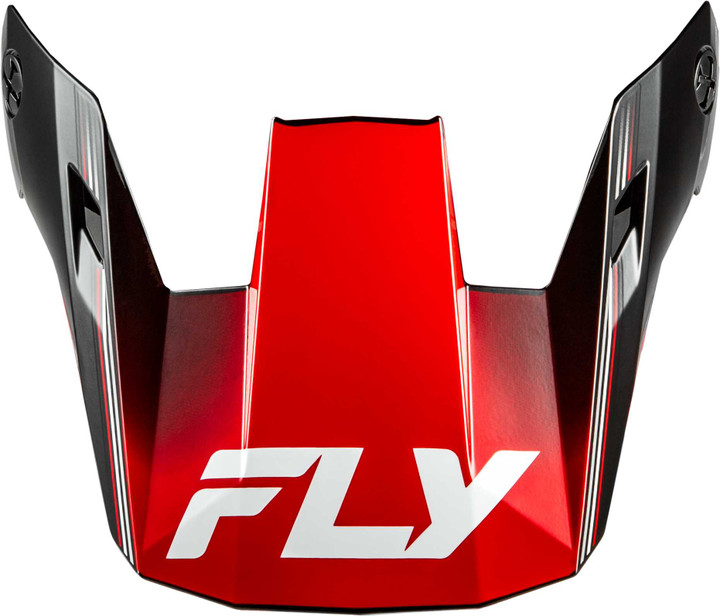 FLY RACING Rayce Repeat Helmet Visor Black/Red Xl 73-8622VX
