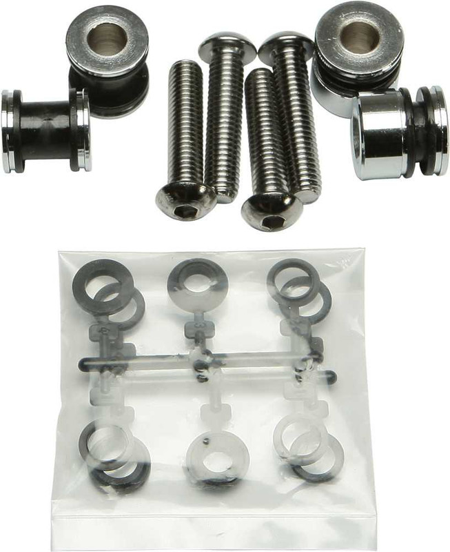 HARDDRIVE Docking Hardware Kit Chrome Softail 086086
