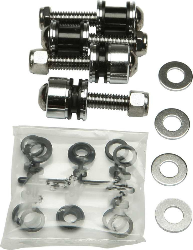 HARDDRIVE Docking Hardware Kit Chrome Softail 086085