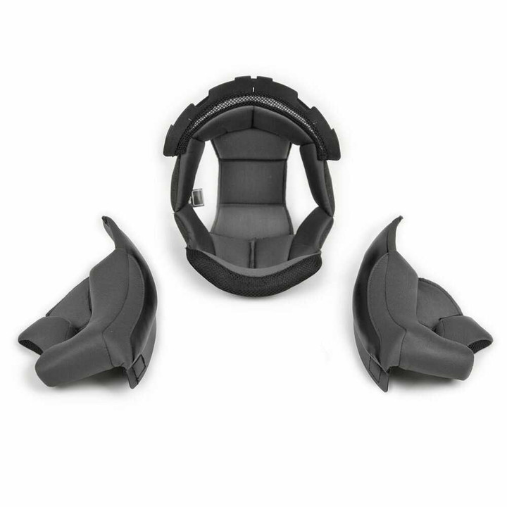 SCORPION EXO Exo-R320 Kwikwick 2 Grey Snaps Liner/Cheek Pad Kit Sm 32-610-03