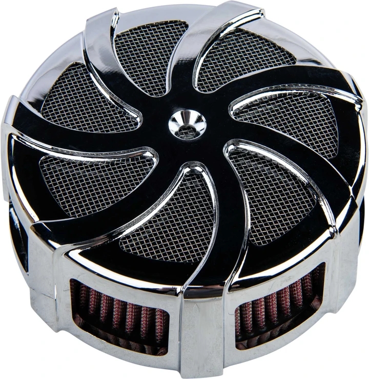 HARDDRIVE Kruel Air Cleaner Kit Chrome 120450