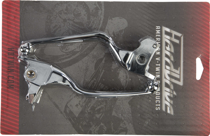 HARDDRIVE 3-Slot Lever Set Chrome Flh/Flt 14-16 Hydro Clutch 148062