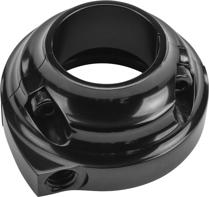 HARDDRIVE Throttle Clamp Single Cable Screw In Style Black 53381