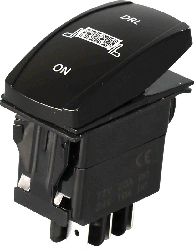 OPEN TRAIL Drl 3 Position Led Switch Pro Backlit SM106-032