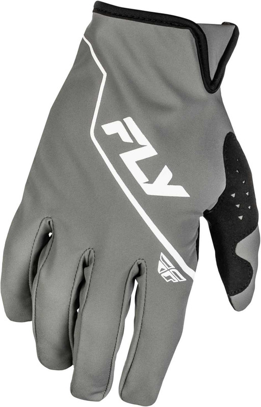 FLY RACING Windproof Gloves Grey/White 08 371-14508
