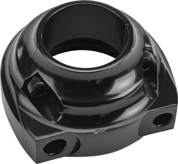 HARDDRIVE Throttle Clamp Double Cable Snap In Style Black 53387