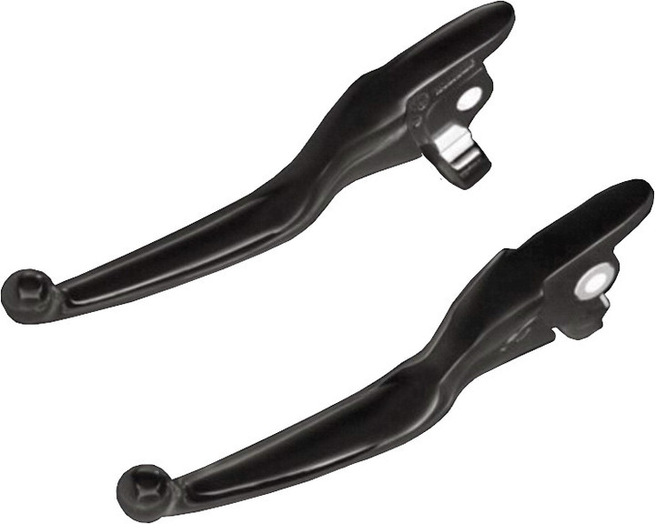HARDDRIVE Smooth Lever Set Black Flh/Flt 14-16 Hydro Clutch 053805